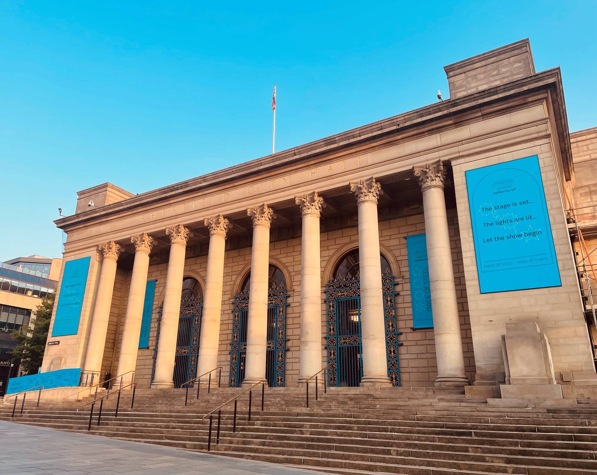Sheffield City Hall, holiday party venue in