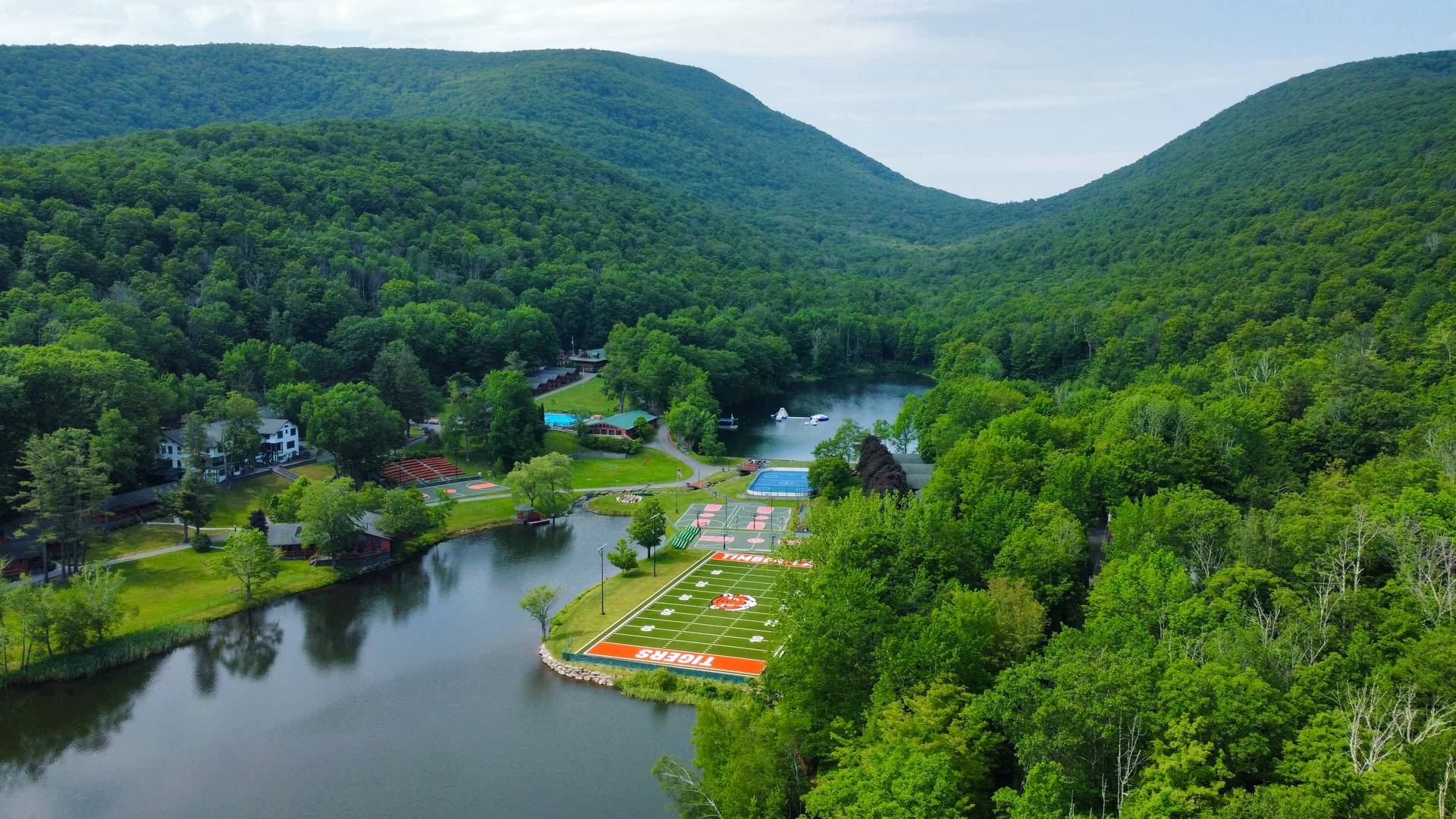 Timber Lake - Gatheround Events & Retreats, corporate retreat venue in Shandaken, New York