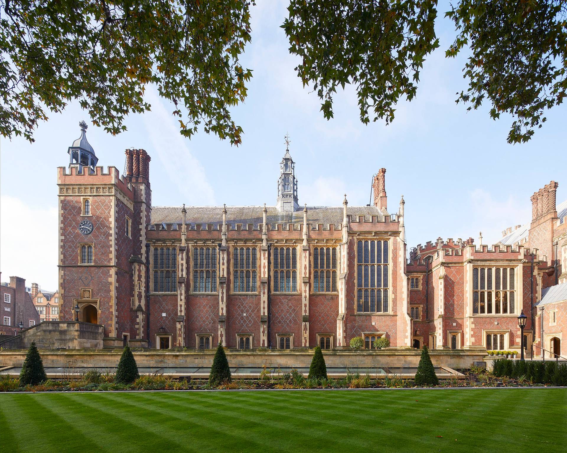 The Honourable Society of Lincoln's Inn, holiday party venue in