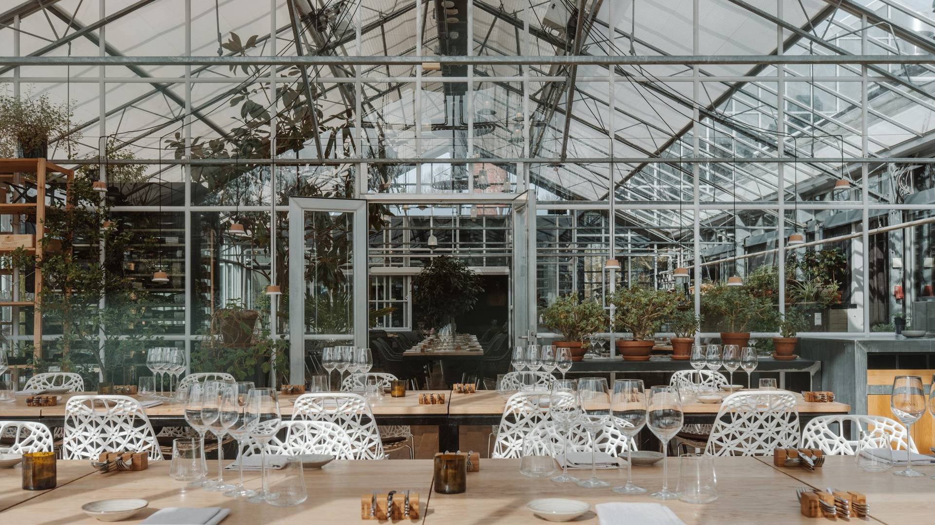 Restaurant De Kas, corporate event venue in Amsterdam, Noord-Holland