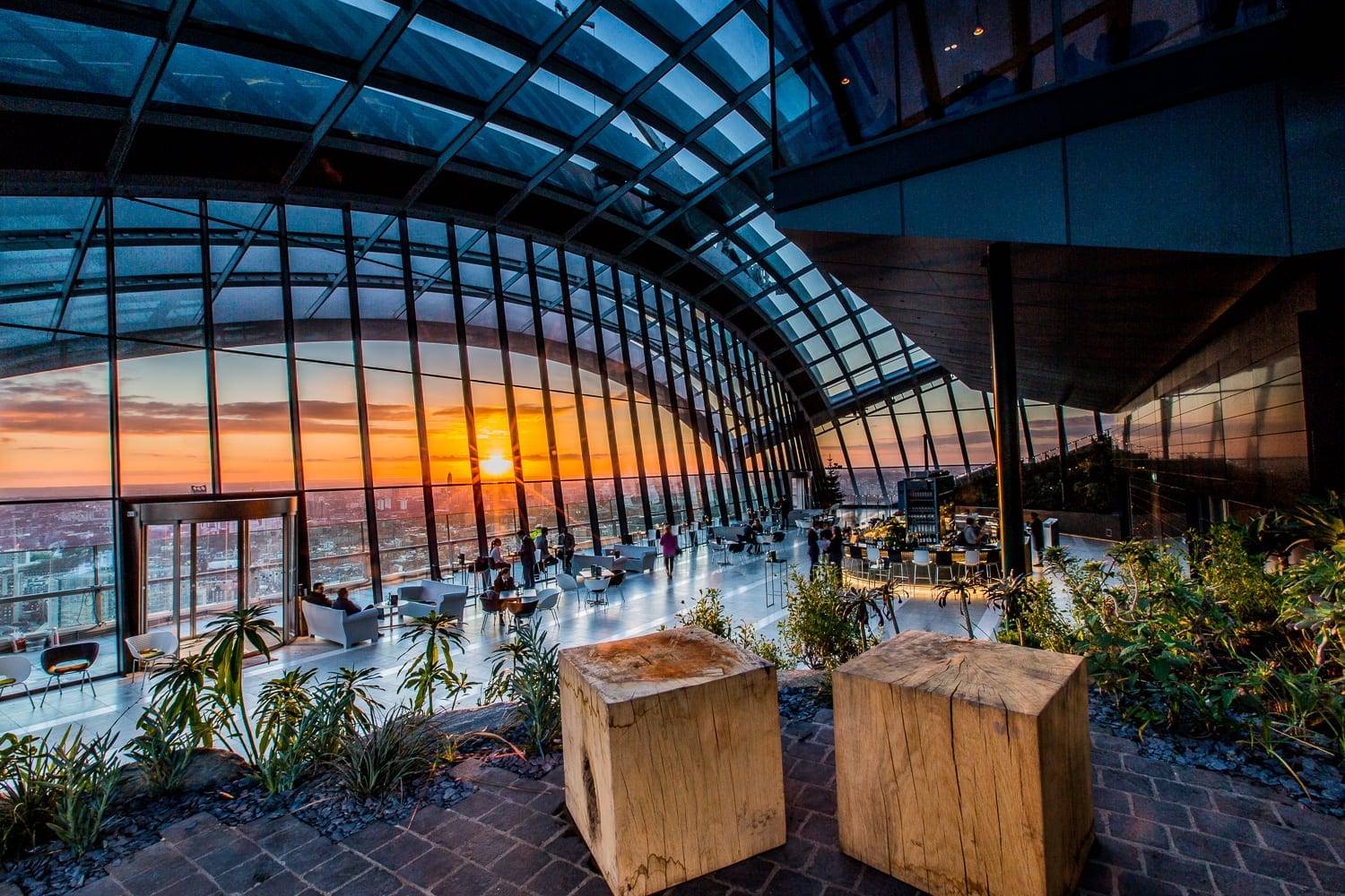 Sky Garden, holiday party venue in